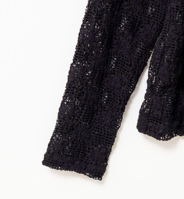 NOLLEY'S「ウォッシャブルレースロンT」|Tシャツ・カットソー|