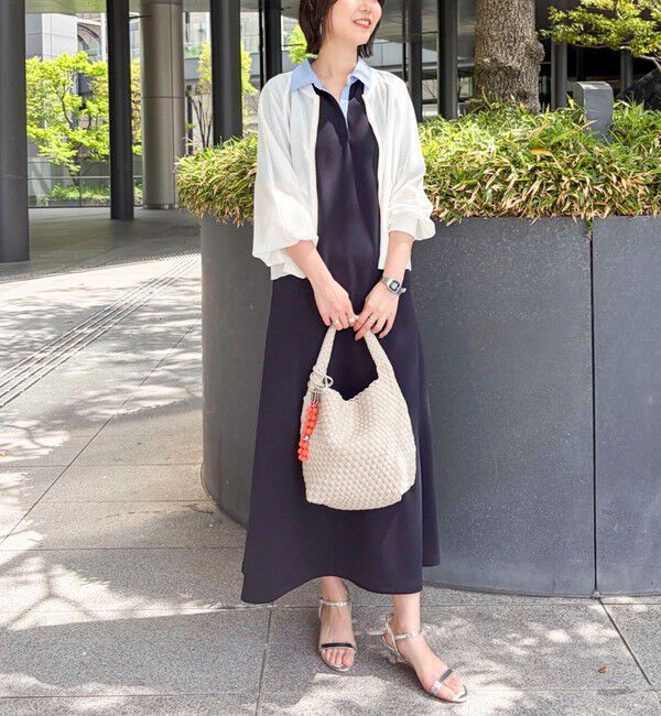 NOLLEY'S sophi「ウォッシャブルカラミメッシュジップアップブルゾン」|ブルゾン・スタジャン|