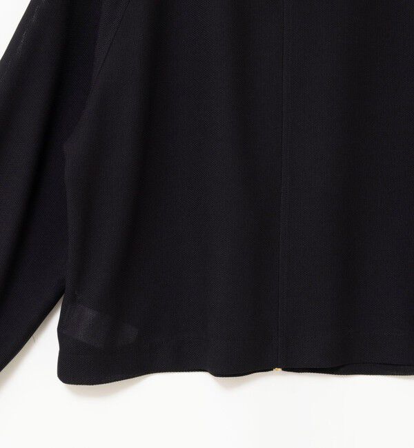 NOLLEY'S sophi「ウォッシャブルカラミメッシュジップアップブルゾン」|ブルゾン・スタジャン|