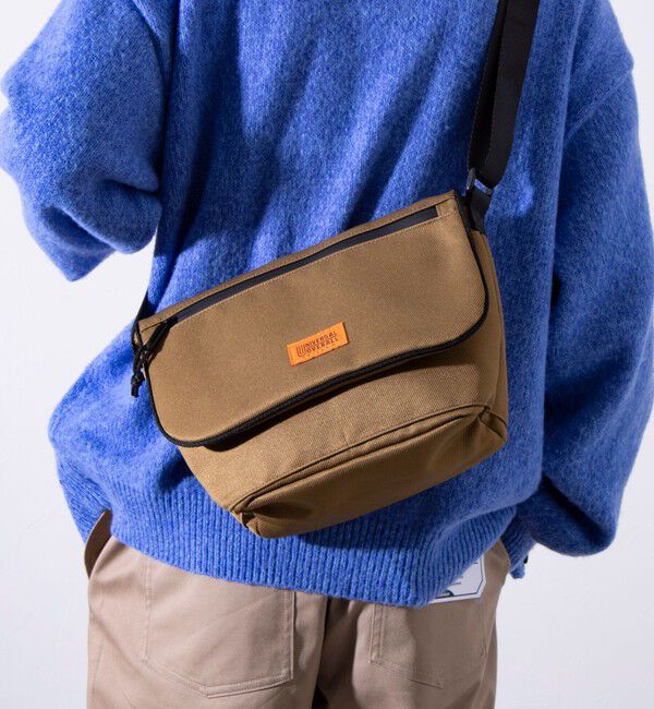 GLOSTER「【UNIVERSAL OVERALL/ユニバーサルオーバーオール】フラップショルダーバッグ」|ショルダー・メッセンジャー|
