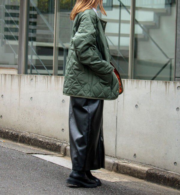 GLOSTER「【GLOSTER別注】TAION ミリタリー クルーネック ライナージャケット」|ダウン|