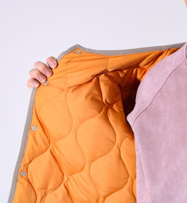 GLOSTER「【GLOSTER別注】TAION ミリタリー クルーネック ライナージャケット」|ダウン|