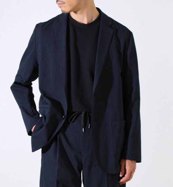 GLOSTER「【ビジカジ/セットアップ対応】GLOSTER イージーケアジャケット」|テーラードジャケット|