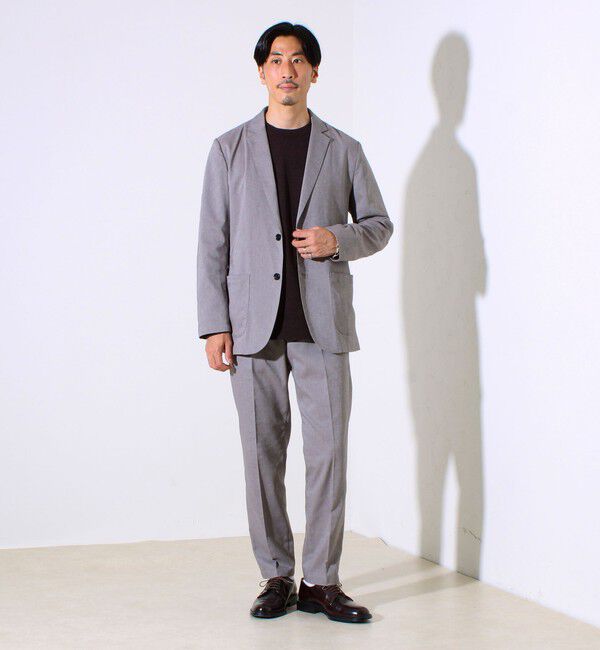 GLOSTER「【ビジカジ/セットアップ対応】GLOSTER イージーケアジャケット」|テーラードジャケット|