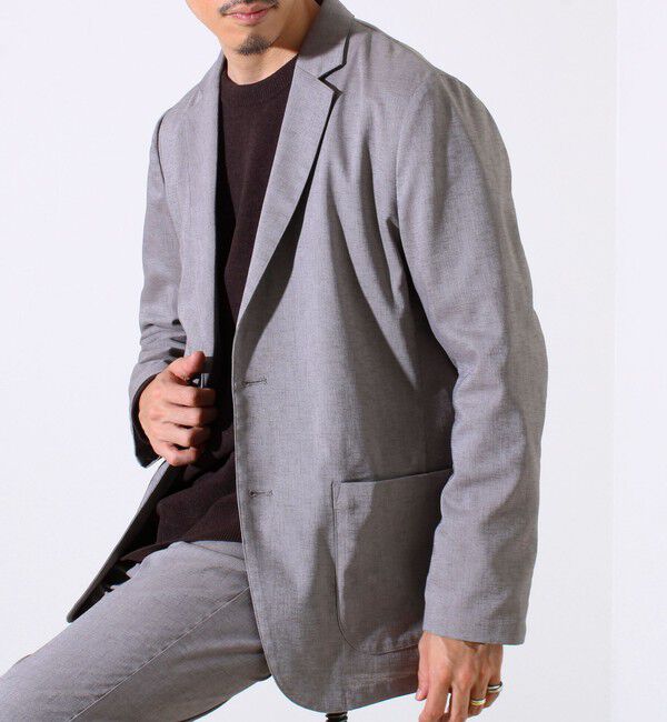 GLOSTER「【ビジカジ/セットアップ対応】GLOSTER イージーケアジャケット」|テーラードジャケット|