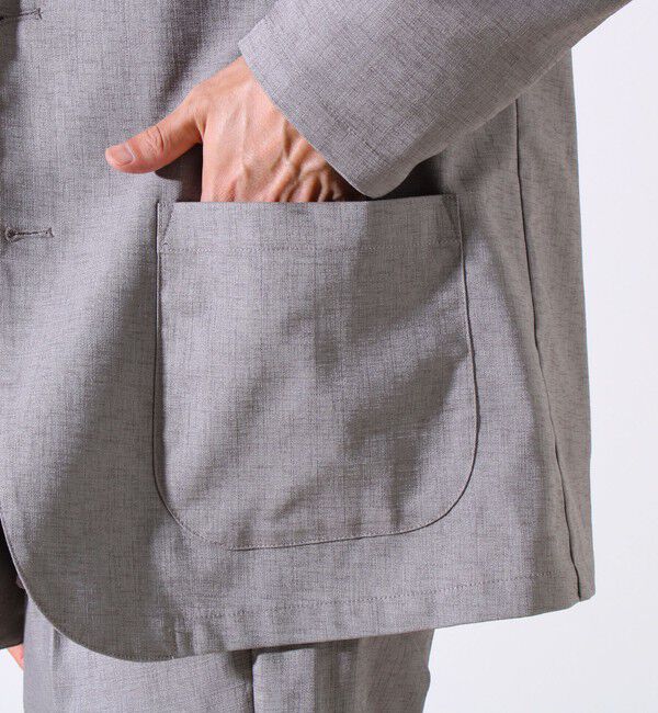 GLOSTER「【ビジカジ/セットアップ対応】GLOSTER イージーケアジャケット」|テーラードジャケット|