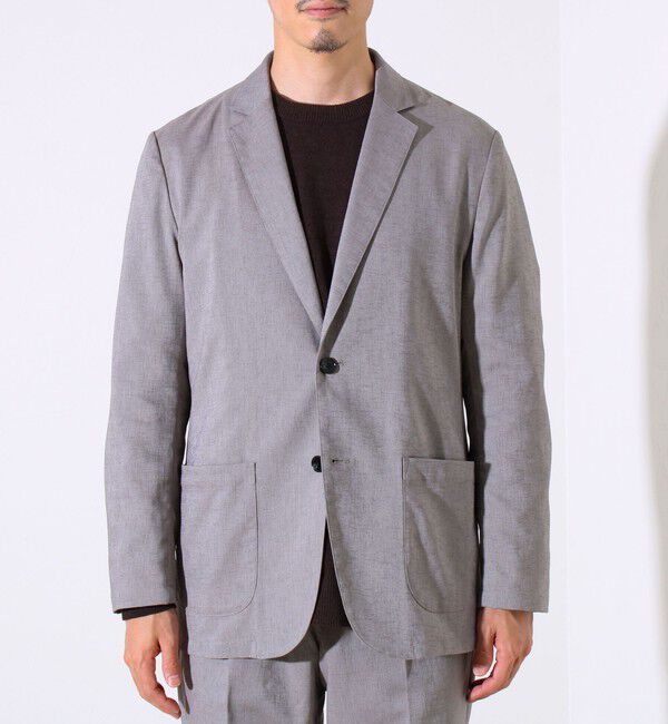 GLOSTER「【ビジカジ/セットアップ対応】GLOSTER イージーケアジャケット」|テーラードジャケット|