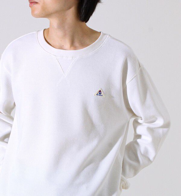 GLOSTER「【レイヤードに最適】【GEVACO】ワッフル素材ロングスリーブTシャツ」|Tシャツ・カットソー|