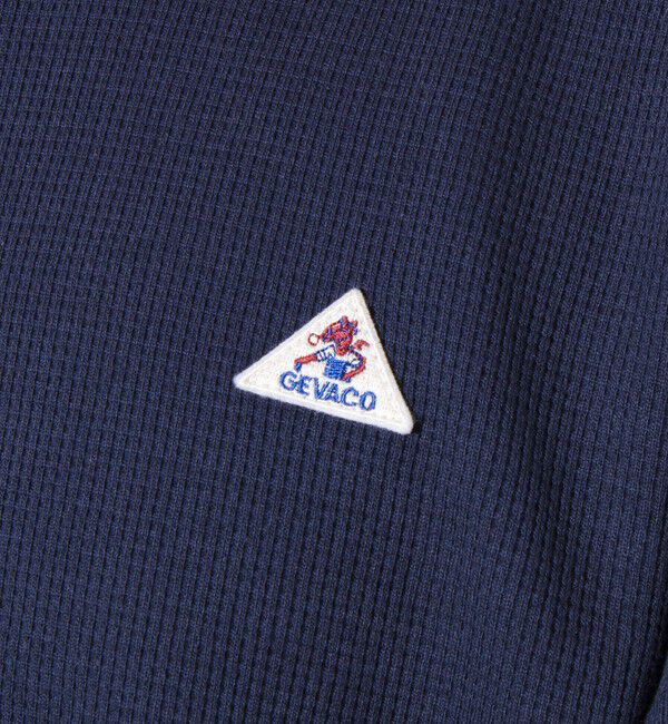 GLOSTER「【レイヤードに最適】【GEVACO】ワッフル素材ロングスリーブTシャツ」|Tシャツ・カットソー|