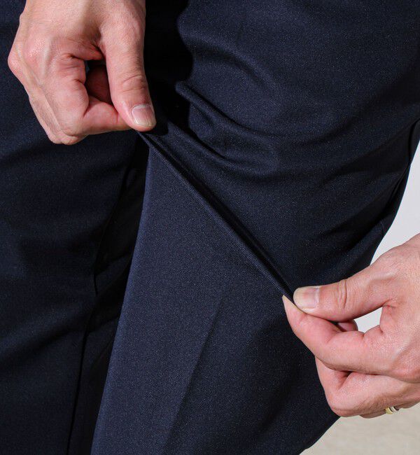 GLOSTER「【SOLOTEX＋HEAT ENERGY】【セットアップ対応】イージーパンツ」|チノ|