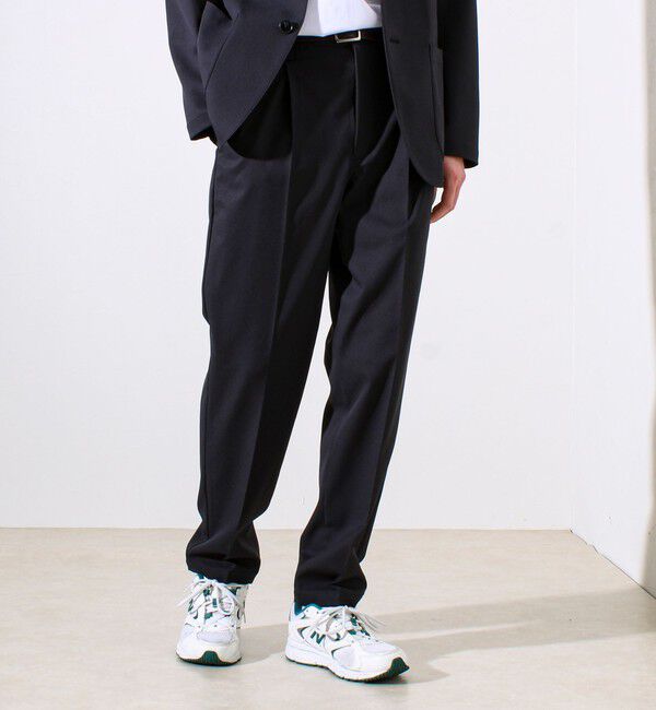 GLOSTER「【SOLOTEX＋HEAT ENERGY】【セットアップ対応】イージーパンツ」|チノ|