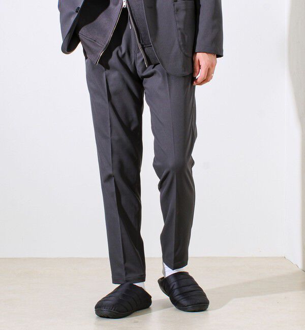 GLOSTER「【SOLOTEX＋HEAT ENERGY】【セットアップ対応】イージーパンツ」|チノ|