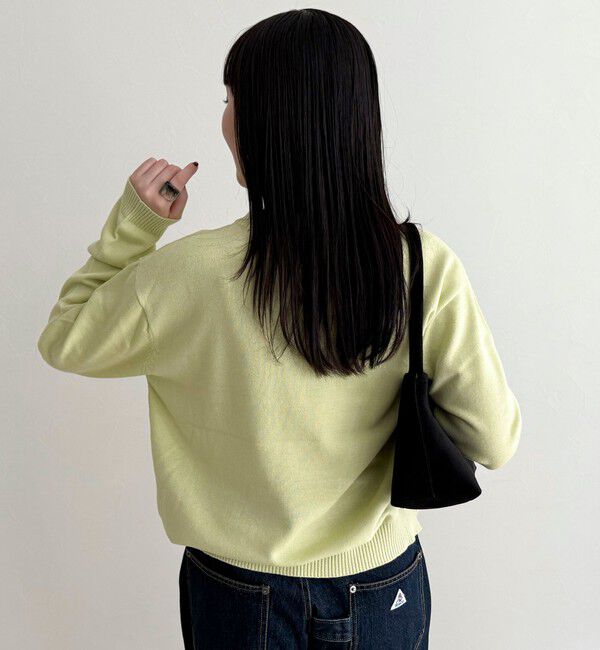 fredy emue「【GEVACO/ゲバコ】コットンラウンドネックプルオーバー」|ニット・セーター|