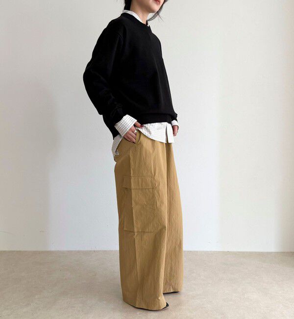 fredy emue「【GEVACO/ゲバコ】コットンラウンドネックプルオーバー」|ニット・セーター|