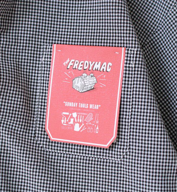 FREDY MAC「【FREDYMAC/フレディマック】シアサッカーチェックS/Sシャツ」|シャツ・ブラウス|