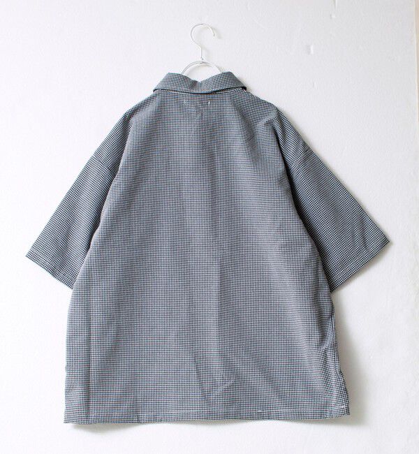 FREDY MAC「【FREDYMAC/フレディマック】シアサッカーチェックS/Sシャツ」|シャツ・ブラウス|