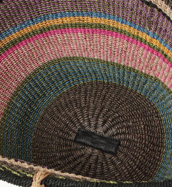 fredy emue「【BAGMATI/バグマティ】配色柄アバカビッグトートバッグ」|トートバッグ|