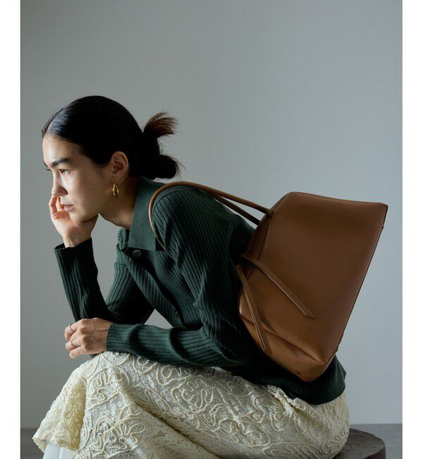 SALON adam et rope'「ソフトレザーミドルボストンバッグ 2」|ボストンバッグ|