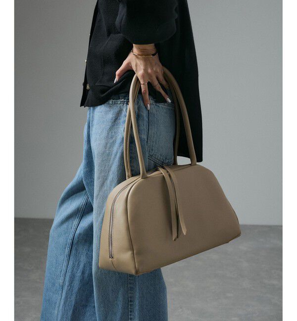 SALON adam et rope'「ソフトレザーミドルボストンバッグ 2」|ボストンバッグ|