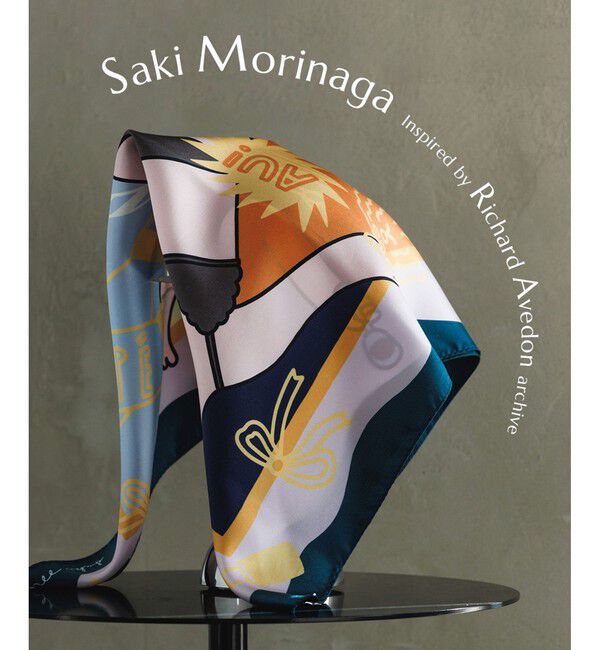 ROPE「【4 ARTIST for ROPE'】コラボ シルクスカーフ/Sサイズ」|バンダナ・スカーフ|