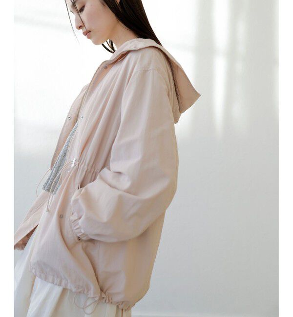 VIS「【定番人気】【撥水/花粉ガード】ウエストドロストマウンテンパーカー スプリングコート」|その他|