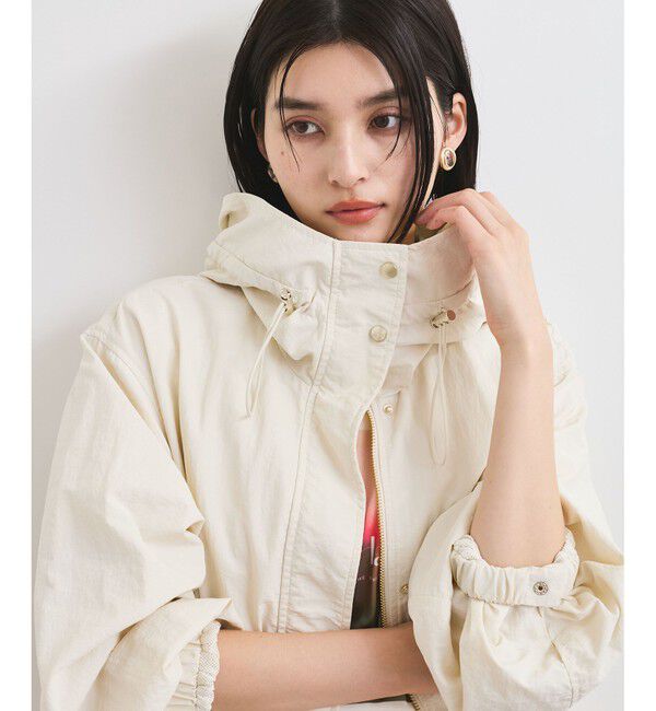 VIS「【定番人気】【撥水/花粉ガード】ウエストドロストマウンテンパーカー スプリングコート」|その他|