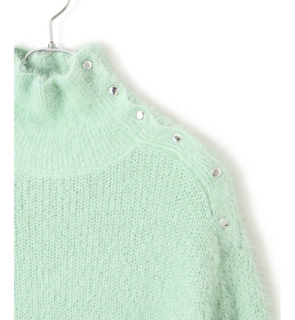 VIS「メタルボタンニットプルオーバー」|ニット・セーター|