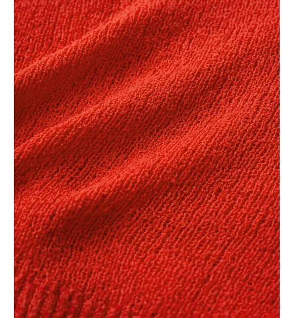 VIS「【洗える】アイレットブークレコンパクトニット」|Tシャツ・カットソー|