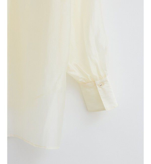 VIS「【洗える】アソートシアーシャツ(フラワー刺繍&無地）」|シャツ・ブラウス|