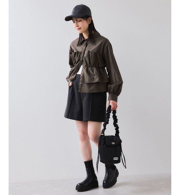 VIS「ビスチェドッキングシャツ/イージーケア」|シャツ・ブラウス|