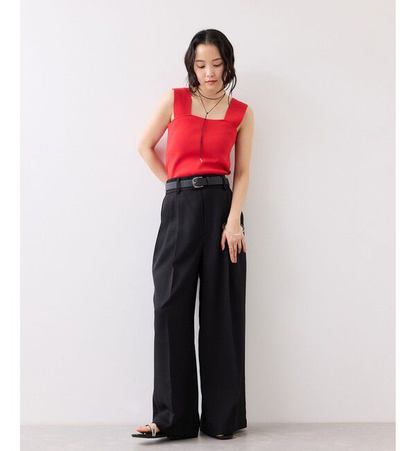 VIS「Light Airyセットアップパンツ/UVケア・接触冷感・吸水速乾」|チノ|