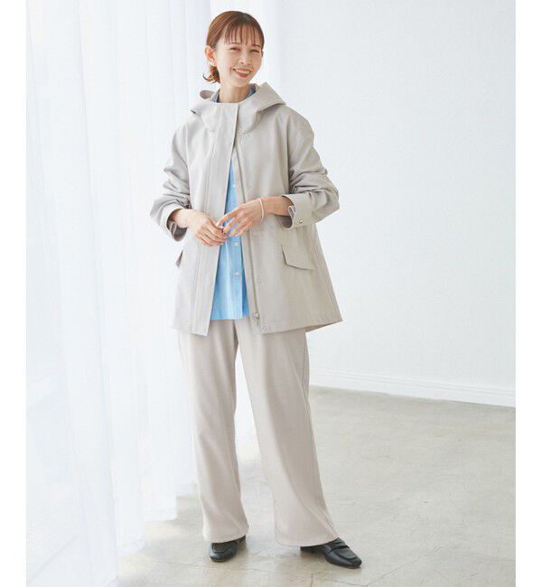 Rope&rsquo;Picnic「ドロストリラックスイージーワイドパンツ」|チノ|