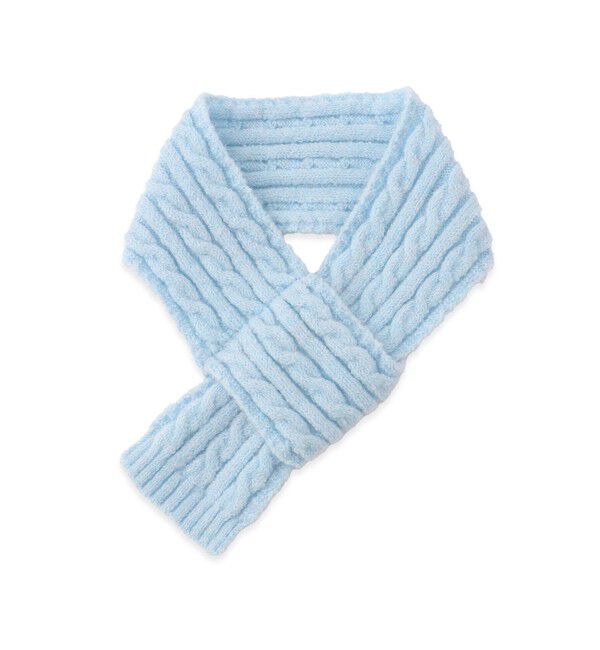 ROPE PICNIC PASSAGE「【DOG】ケーブル編みニットマフラー」|その他|