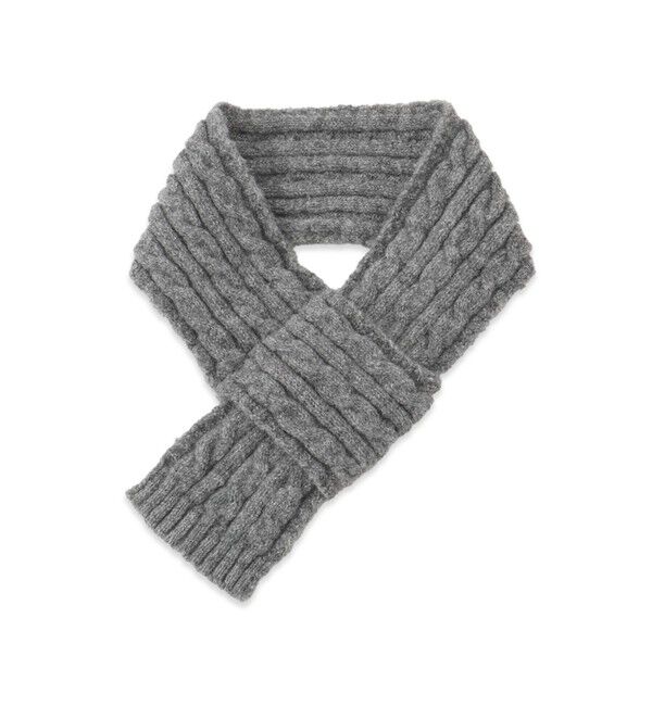 ROPE PICNIC PASSAGE「【DOG】ケーブル編みニットマフラー」|その他|