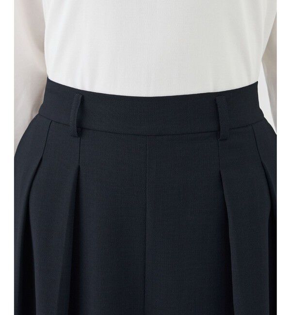 Rope&rsquo;Picnic「カナパ ガウチョパンツ/セットアップ対応・UV・抗菌防臭・接触冷感」|チノ|