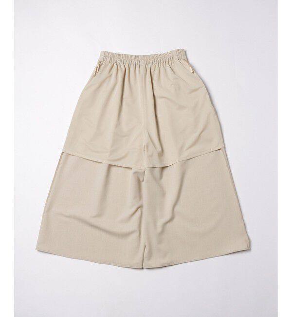 Rope&rsquo;Picnic「カナパ ガウチョパンツ/セットアップ対応・UV・抗菌防臭・接触冷感」|チノ|