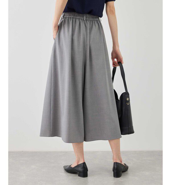 Rope&rsquo;Picnic「カナパ ガウチョパンツ/セットアップ対応・UV・抗菌防臭・接触冷感」|チノ|