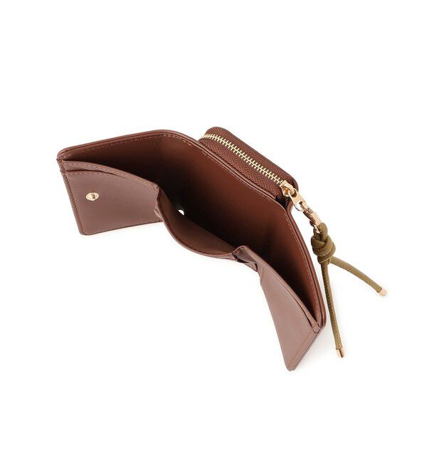 ROPE PICNIC PASSAGE「コードストラップ付き三つ折りウォレット」|財布|