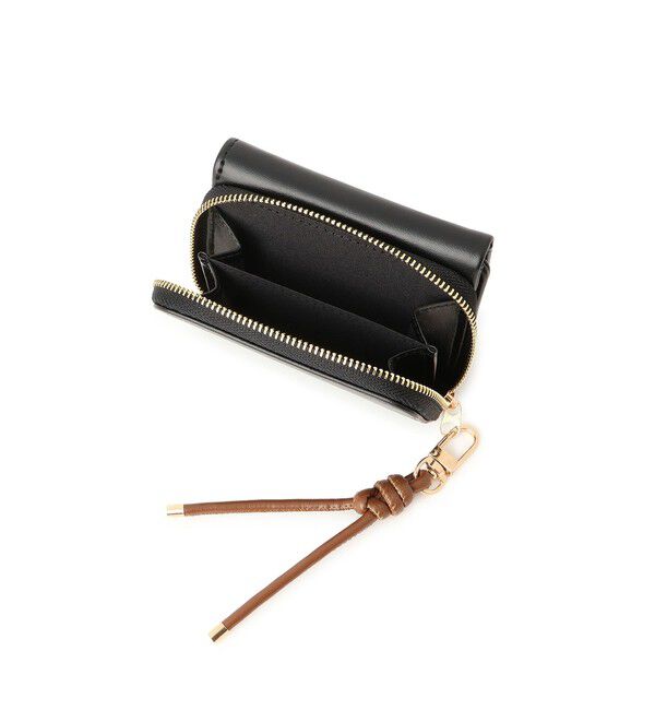 ROPE PICNIC PASSAGE「コードストラップ付き三つ折りウォレット」|財布|