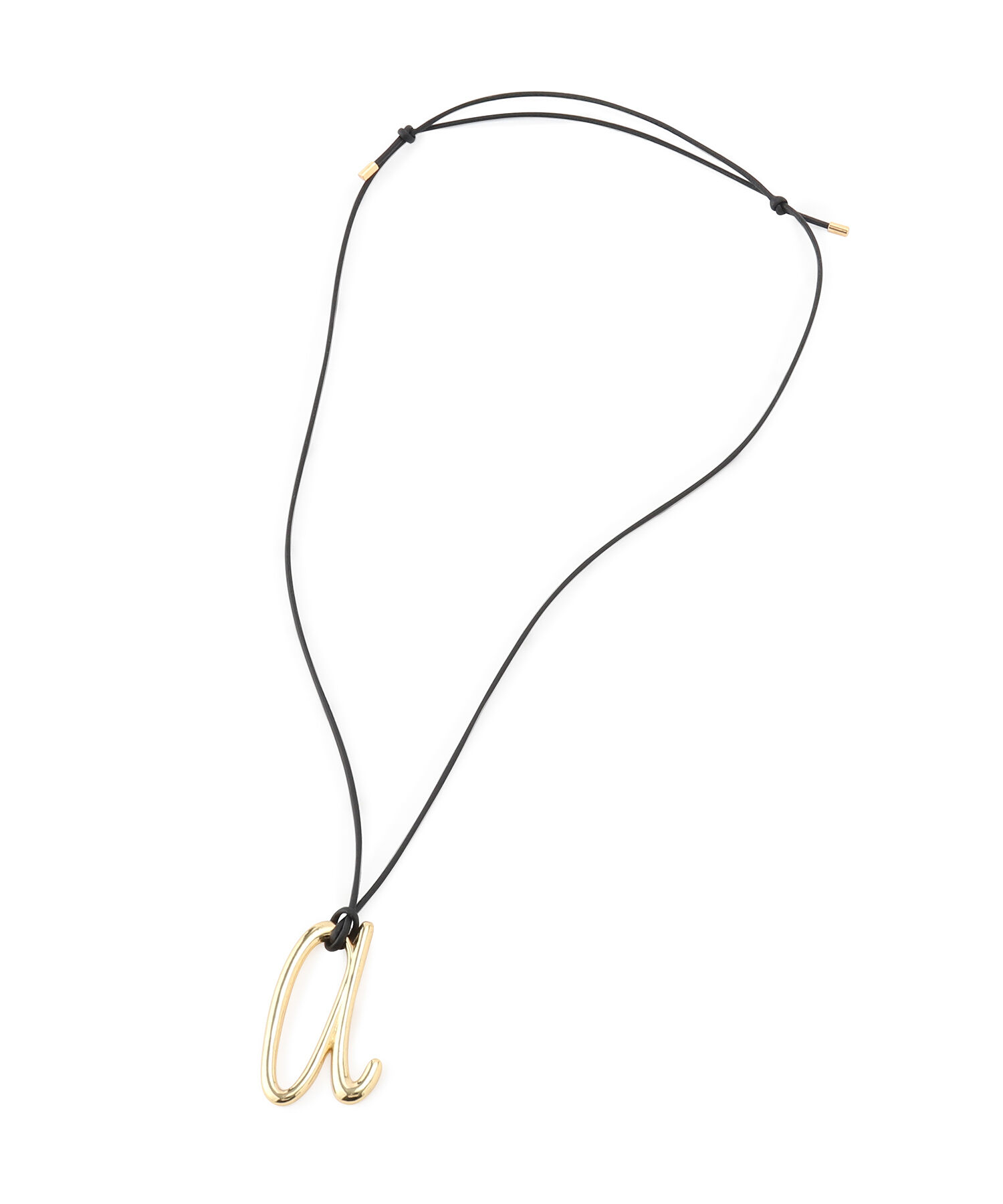 ADAM ET ROPE'「イニシャルネックレス」|ネックレス|