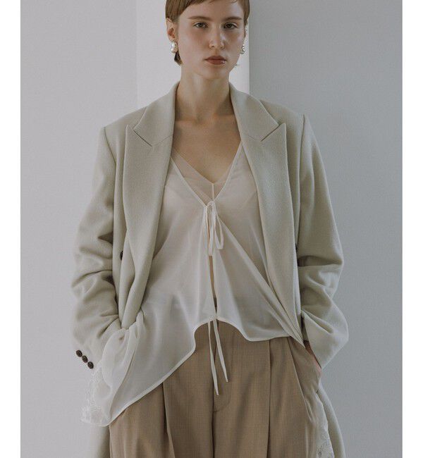 ADAM ET ROPE'「ヘムレースシアージレ」|シャツ・ブラウス|