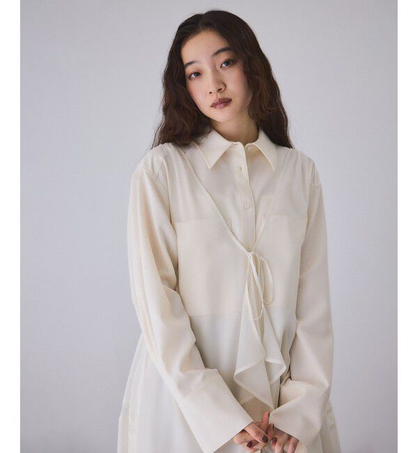 ADAM ET ROPE'「ヘムレースシアージレ」|シャツ・ブラウス|