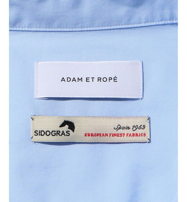 ADAM ET ROPE'「【SIDGRASS/シドグラス】リラックスフィット レギュラーカラーシャツ / ロングシーズン着用可能」|シャツ・ブラウス|