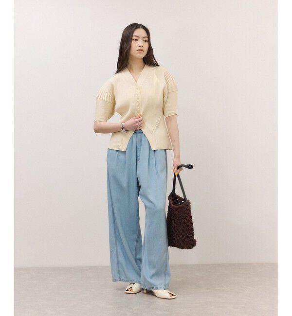 ADAM ET ROPE'「バケットカゴバッグ」|かごバッグ|