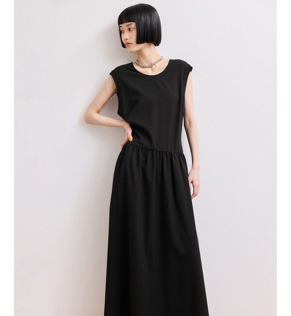 ADAM ET ROPE'「【WEB限定】バックオープンマキシワンピース」|ワンピース|