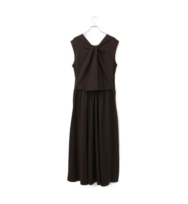 ADAM ET ROPE'「【WEB限定】バックオープンマキシワンピース」|ワンピース|