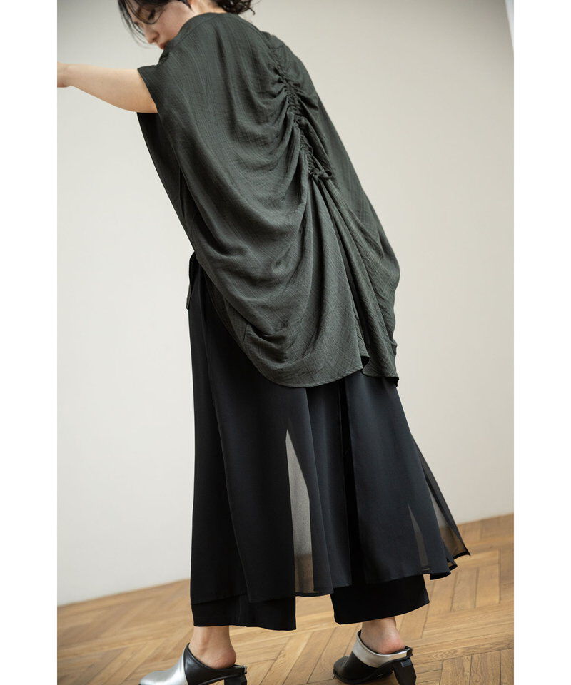 「シフォンレイヤードパンツ」|その他|