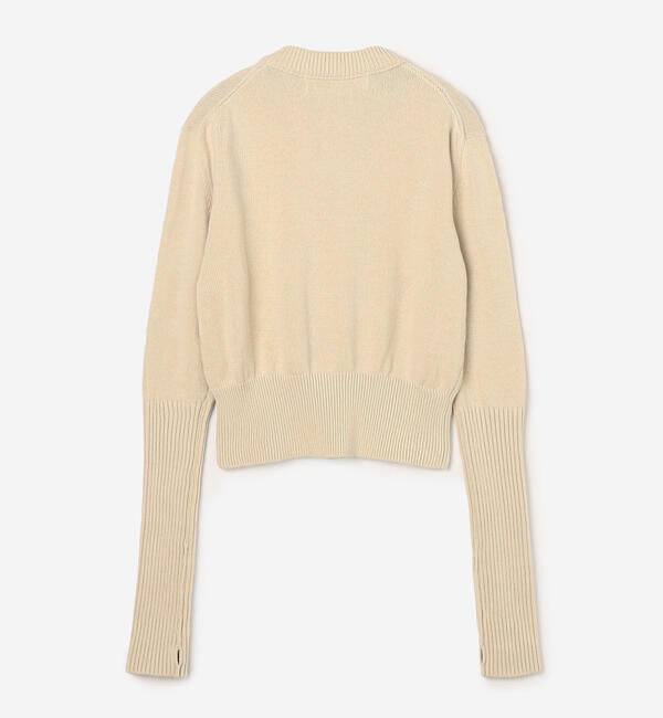  「THE SHINZONE | COTTON LONG RIB CARDIGAN WOMEN」|ニット・セーター|