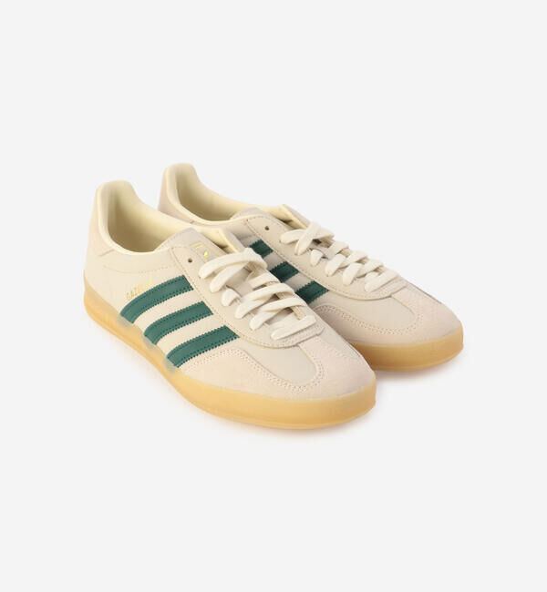  「adidas | 〈別注〉GAZZLE INDOOR MEN」|スニーカー|WHITE系1