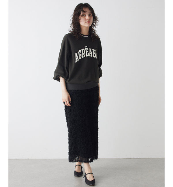 THE PAUSE「【THE PAUSE】ロゴスウェットプルオーバー」|Tシャツ・カットソー|